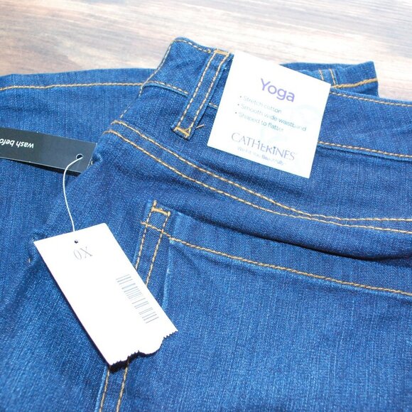 Catherines Yoga Stretch Shaped Capri NWT 0X 14/16W - Picture 5 of 7